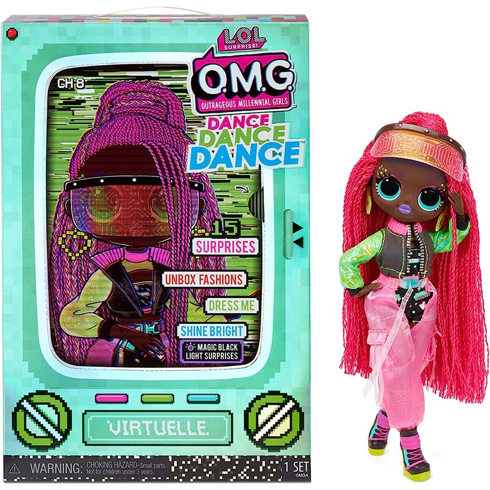 NIB-LOL Surprise OMG Dance Dance Dance Virtuelle Fashion Doll with 15 Surprises